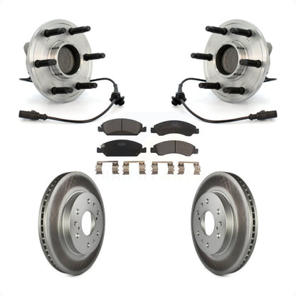 Kit de plaquettes de Rotor de frein enduit de roulement de moyeu avant, pour Chevrolet GMC Sierra 1500 Taho