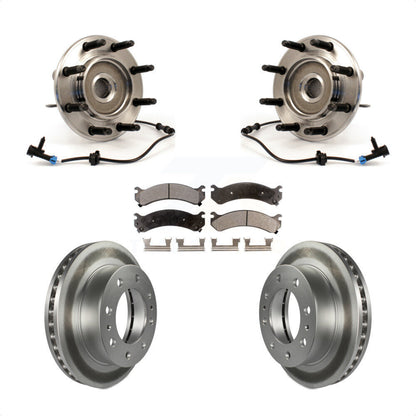 Kit de plaquettes de Rotor de frein, roulement de moyeu avant, pour Chevrolet GMC Sierra 2500 HD 350