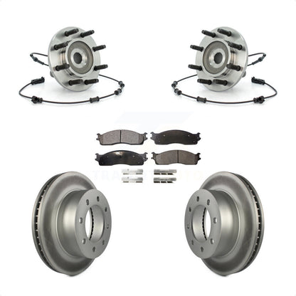 Kit de plaquettes de Rotor de frein, ensemble de roulements de moyeu avant, pour Dodge Ram 1500 3500 250