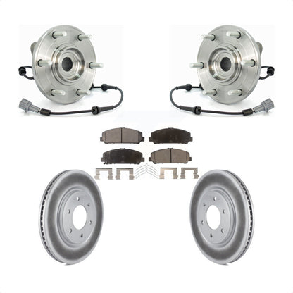 Kit de plaquettes de Rotor de frein, manteau de roulement de moyeu avant, pour Nissan TITAN Armada INFINITI QX5