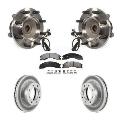 Kit de Rotor et de plaquettes de frein enduits de roulement de moyeu avant, pour Nissan NV2500 NV3500 NV150