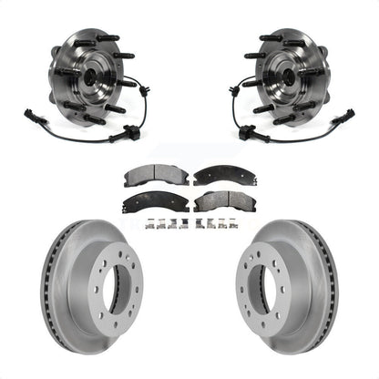 Kit de plaquettes de Rotor de frein, roulement de moyeu avant, pour GMC Chevrolet Sierra 2500 HD 350