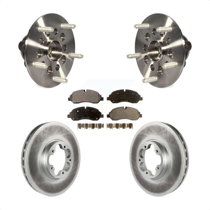 Kit de Rotor et plaquettes de frein revêtus de roulement de moyeu avant, pour Ford Transit-250 Transit-15