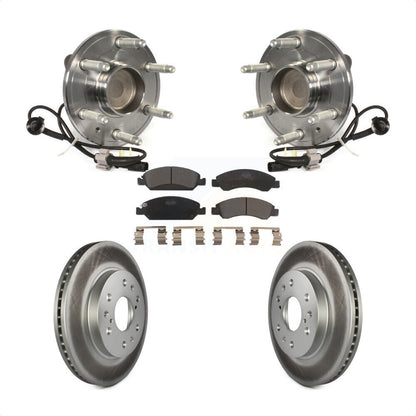 Kit de plaquettes de Rotor de frein enduit de roulement de moyeu avant, pour GMC Sierra 1500 Chevrolet Taho