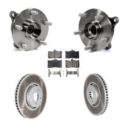 Kit de plaquettes de rotor de frein, ensemble de roulements de moyeu avant (5 pièces) pour Lexus IS300 IS35