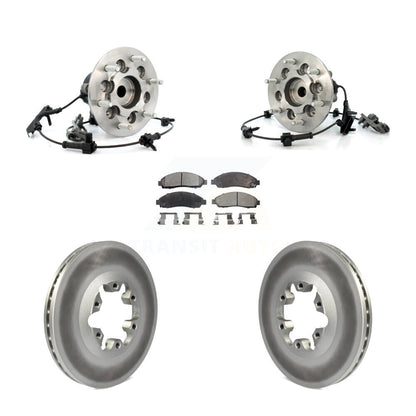 Kit de plaquettes de Rotor de frein, roulement de moyeu avant, pour Chevrolet Colorado GMC Canyon RW