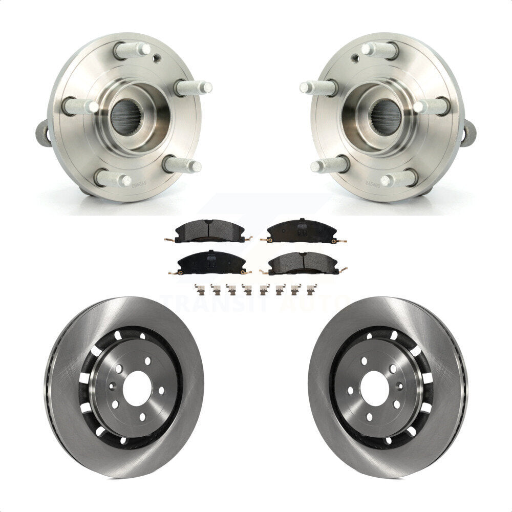 Kit de plaquettes de Rotor de frein à disque, roulement de moyeu avant, pour Ford Explorer Police Intercepto
