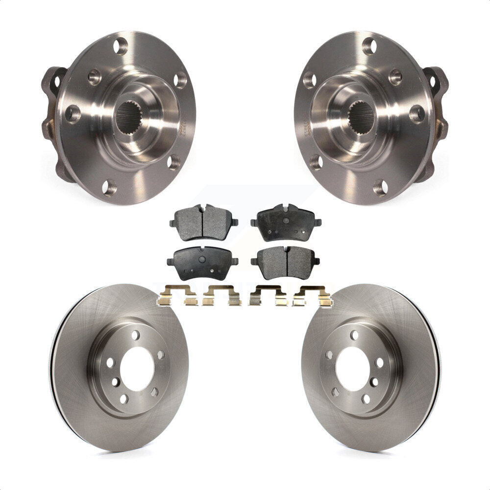Kit de Rotor et plaquettes de frein à disque, roulement de moyeu avant, pour Mini Cooper Countryman Pacema