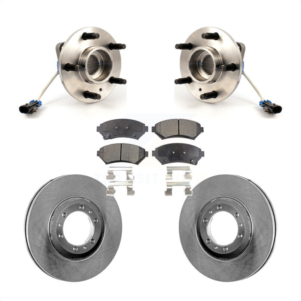 Kit de plaquettes de Rotor de frein, roulement de moyeu avant, pour Buick Pontiac Montana Century LeSabr