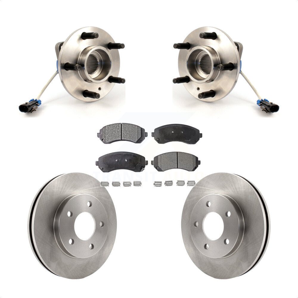 Kit de Rotor et plaquettes de frein à disque, roulement de moyeu avant, pour Buick rendez-vous Pontiac Azte