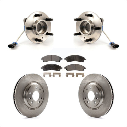Kit de plaquettes de Rotor de frein à disque, roulement de moyeu avant, pour Pontiac Bonneville GX 2004 – 2005
