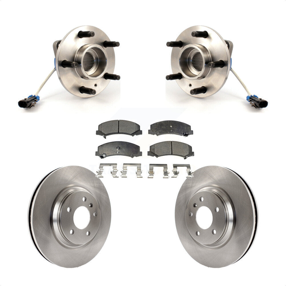 Kit de plaquettes de Rotor de frein, roulement de moyeu avant, pour Buick Lucerne Chevrolet Impala Allur