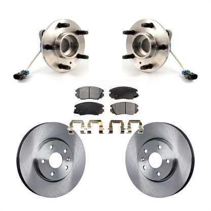 Ensemble de roulements de moyeu avant, Rotors et plaquettes de frein à disque, Kit pour Buick Allure 2010