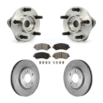 Kit de Rotor et de plaquettes de frein, roulement de moyeu avant, pour Dodge Grand Caravan Chrysler Voyage