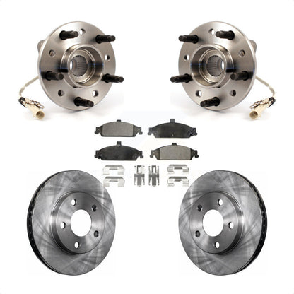 Kit de plaquettes de Rotor de frein à disque, roulement de moyeu avant, pour Pontiac Grand Am Chevrolet Malib