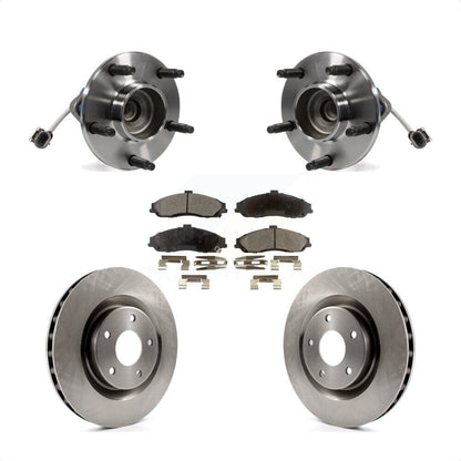 Kit de Rotor et de plaquettes de frein à disque, roulement de moyeu avant, pour Chevrolet Corvette Cadillac XL