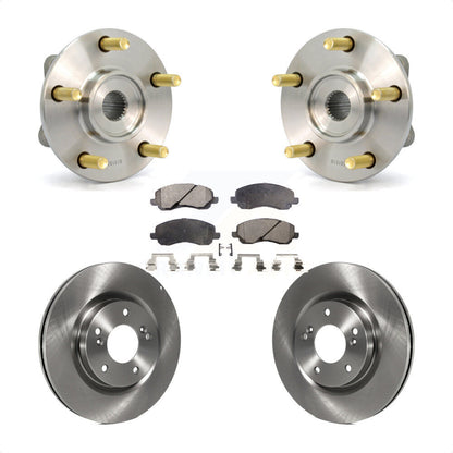 Kit de rotor et plaquettes de frein avec roulement de moyeu avant pour Mitsubishi Eclipse 2006 à 10 31 0
