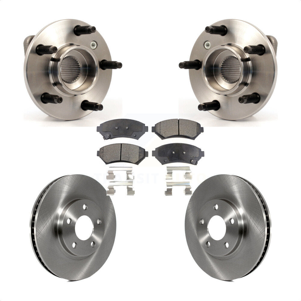 Kit de Rotor et de plaquettes de frein, roulement de moyeu avant, pour Chevrolet Impala Monte Carlo non AB
