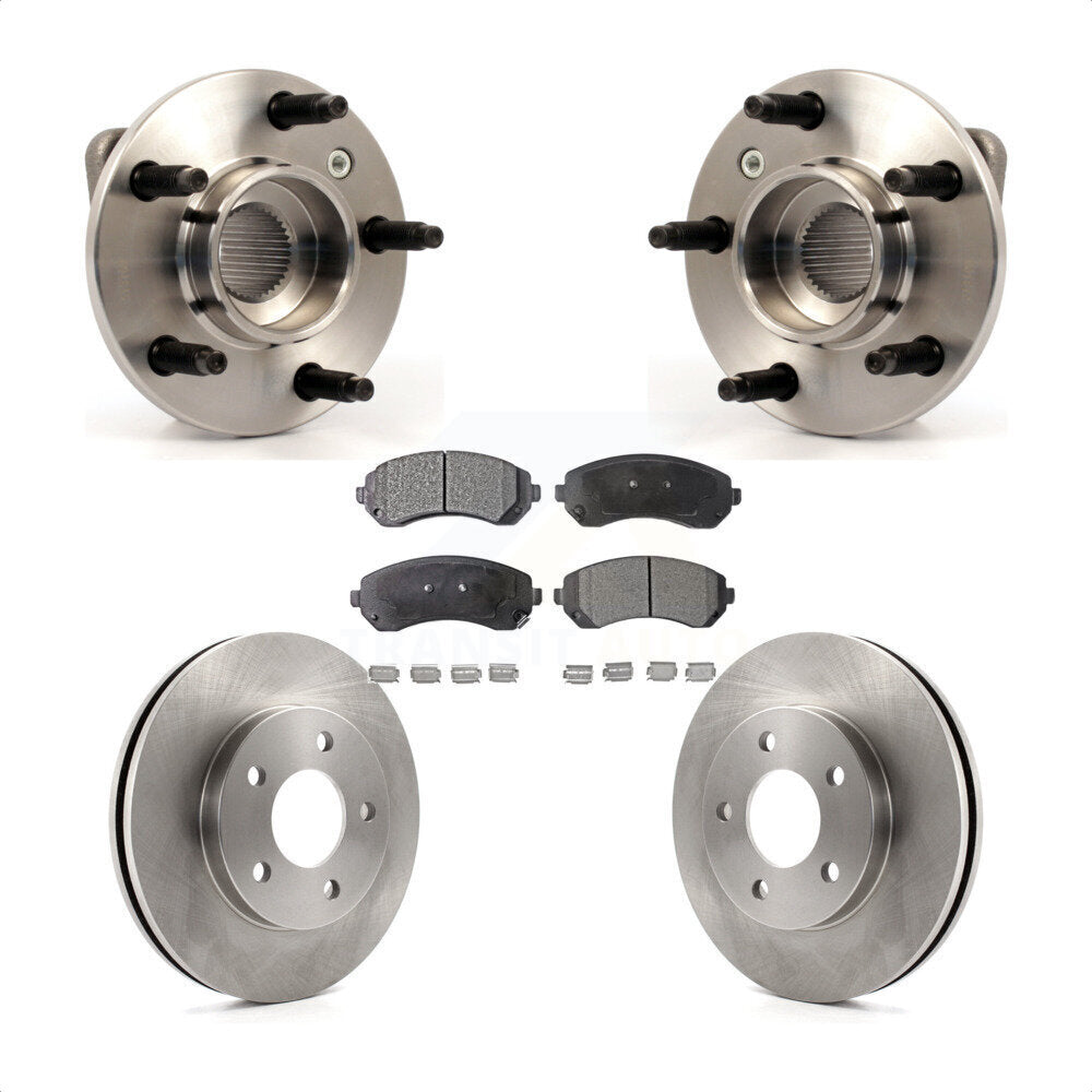 Kit de Rotor et plaquettes de frein à disque, roulement de moyeu avant, pour Buick rendez-vous Pontiac Azte