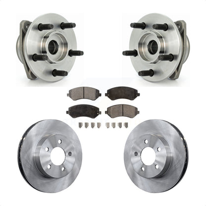 Kit de rotor et plaquettes de frein à disque, roulement de moyeu avant, pour Jeep Liberty non AB 2002 – 2005