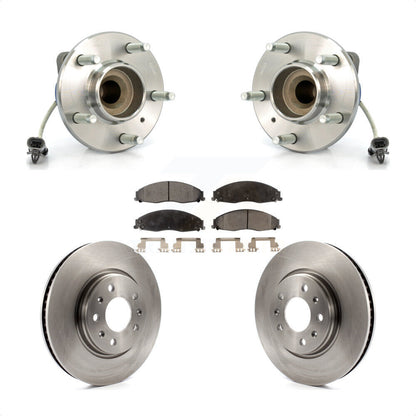 Kit de Rotor et de plaquettes de frein, roulement de moyeu avant, pour Cadillac CTS avec suspension Sport