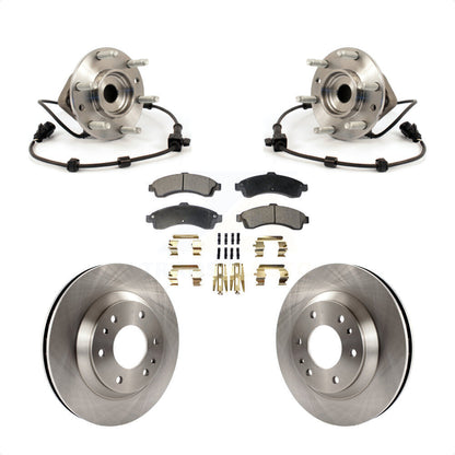 Kit de plaquettes de Rotor de frein, roulement de moyeu avant, pour GMC envoyé Chevrolet Trailblazer Buic