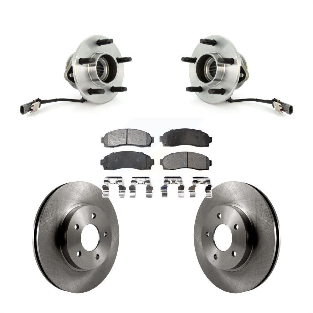 Kit de Rotor et de plaquettes de frein, roulement de moyeu avant, pour Saturn Vue Chevrolet Equinox Pontia