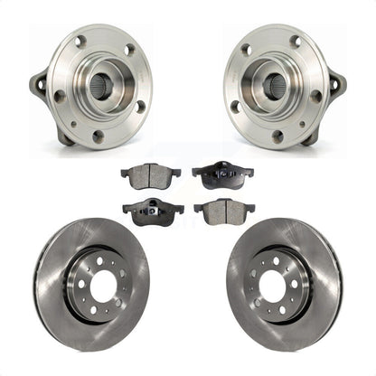 Ensemble de roulement de moyeu avant, Rotor de frein à disque et Kit de plaquettes pour Volvo S60 XC70 V70 S8