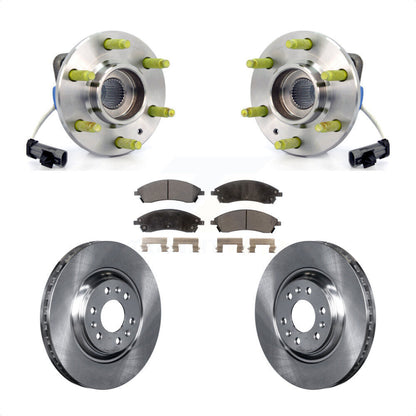 Kit de rotor et de plaquettes de frein, ensemble de roulements de moyeu avant, pour Cadillac SRX AW 2004 – 2009