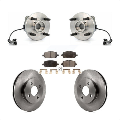 Kit de plaquettes de Rotor de frein, roulement de moyeu avant, pour Chevrolet Cobalt Pontiac G5 Saturn Io