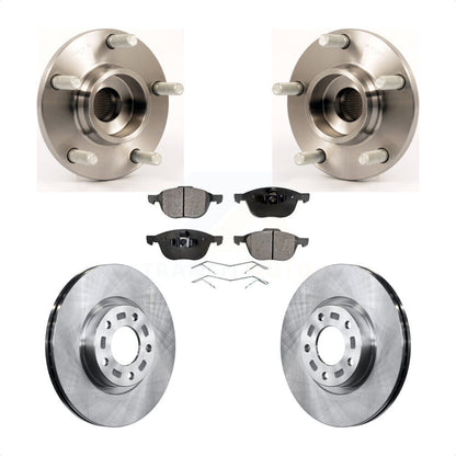 Ensemble de roulements de moyeu avant, Rotors et plaquettes de frein à disque pour Mazda 3 2,3 l