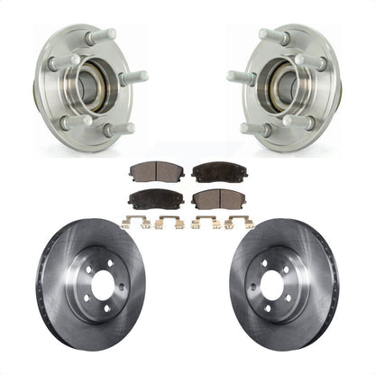 Kit de plaquettes de Rotor de frein, roulement de moyeu avant, pour Dodge Chrysler 300 Charger Challenge