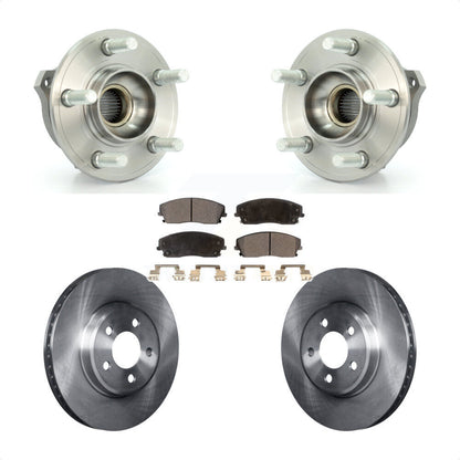 Kit de plaquettes de Rotor de frein à disque, roulement de moyeu avant, pour Dodge Charger Chrysler 300 Magnu
