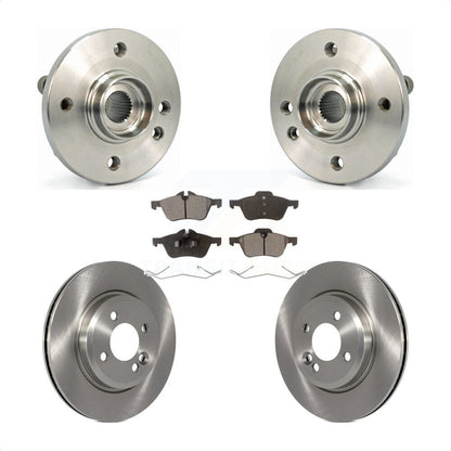 Kit de rotors et plaquettes de frein à disque, ensemble de roulements de moyeu avant pour Mini Cooper