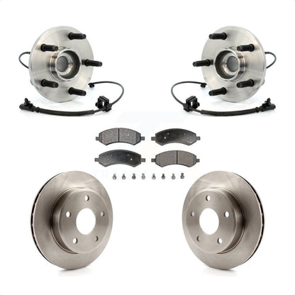 Kit de Rotor et de plaquettes de frein, roulement de moyeu avant, pour Dakota Dodge Ram Mitsubishi Raide