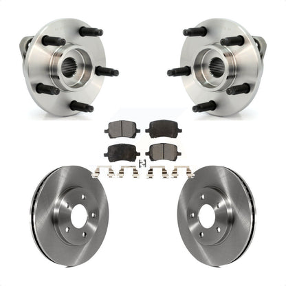 Ensemble de roulements de moyeu avant, Rotors et plaquettes de frein à disque, Kit pour Chevrolet HHR