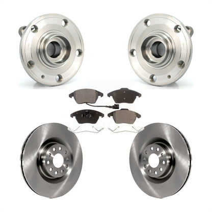 Kit de plaquettes de Rotor de frein à disque, roulement de moyeu avant, pour Volkswagen CC GTI Audi A3 Quattr