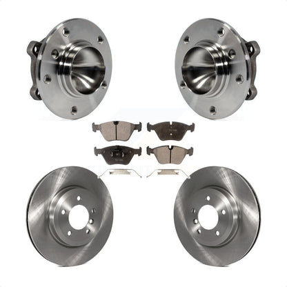 Kit de rotors et plaquettes de frein à disque d'assemblage de roulement de moyeu avant pour BMW 330Ci 2006