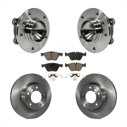 Kit de plaquettes de Rotor de frein à disque, ensemble de roulements de moyeu avant, pour BMW 128i 328i 323i 325