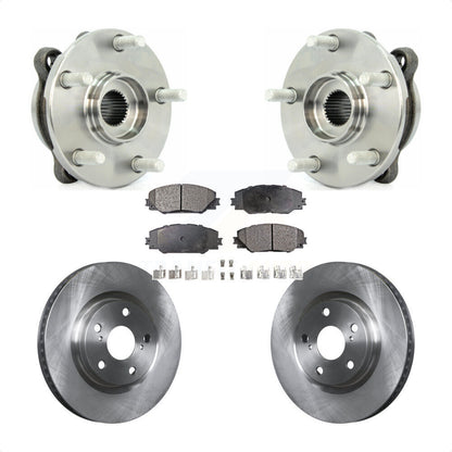 Kit de Rotor et de plaquettes de frein, ensemble de roulements de moyeu avant, pour Toyota RAV4 Scion tC Mira