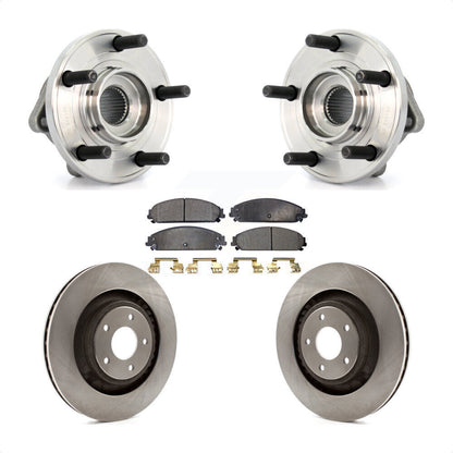 Kit de Rotor et de plaquettes de frein, roulement de moyeu avant, pour Chrysler 200 Dodge Avenger Calibe