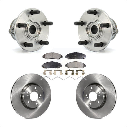 Ensemble de roulement de moyeu avant, Rotor de frein et Kit de plaquettes pour Honda Pilot Acura MDX ZD