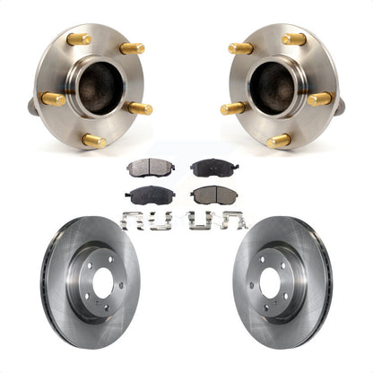 Kit de plaquettes de Rotor de frein à disque, ensemble de roulements de moyeu avant, pour Nissan 350Z INFINITI G3