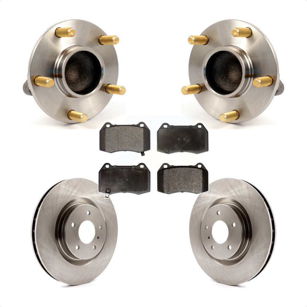Kit de plaquettes de Rotor de frein à disque, ensemble de roulements de moyeu avant, pour Nissan 350Z INFINITI G3