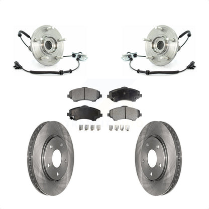 Kit de Rotor et plaquettes de frein, roulement de moyeu avant, pour Dodge Grand Caravan Chrysler Town