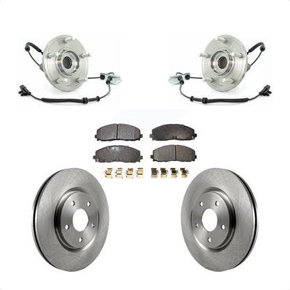 Ensemble de roulements de moyeu avant, Rotors et plaquettes de frein à disque, Kit pour Volkswagen Routan