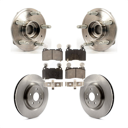 Ensemble de roulements de moyeu avant, Rotors et plaquettes de frein à disque, Kit pour Chevrolet Camaro