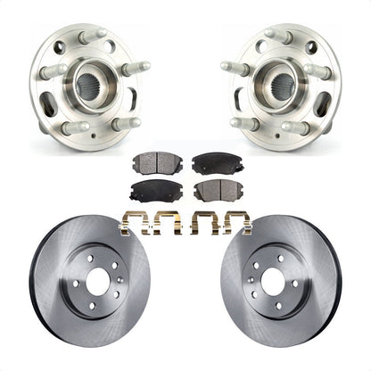 Kit de Rotor et plaquettes de frein, roulement de moyeu avant, pour Chevrolet Equinox GMC Terrain Buic