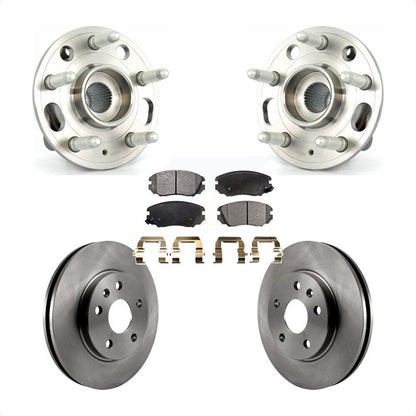 Kit de plaquettes de Rotor de frein, roulement de moyeu avant, pour Chevrolet Malibu Buick Regal LaCross