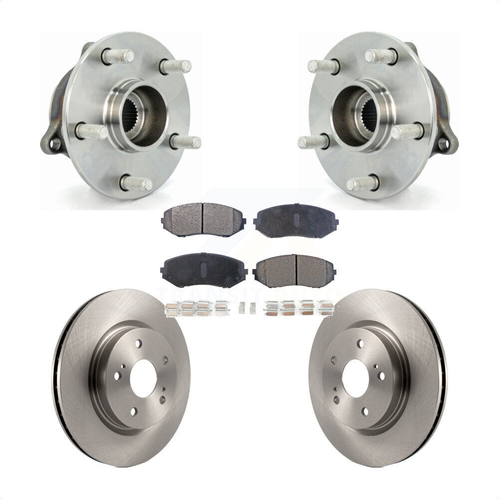 Ensemble de roulement de moyeu avant, Kit de plaquettes de Rotor de frein pour Suzuki Grand Vitar 2006 – 2013
